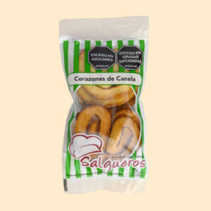 Corazones con Canela. Paquete x 6